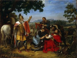 Grand-duc Dmitry Donskoy sur le champ de Kulikovo - Ivan Afanasievich Ugryumov