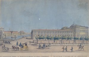 Le Palais Anichkov à Saint-Pétersbourg, 1814 - Ivan Alexeyevich Ivanov