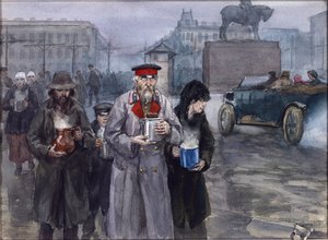 Années de famine à Petrograd. Retour d