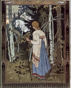 Vassilissa la tres belle et le cavalier blanc