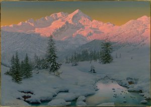 Au pied des montagnes de Garmisch, Bavière