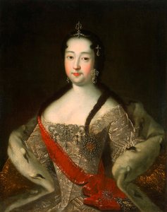 Portrait de la tsarévna de Russie Anna Petrovna de Russie, 1708-1728, après 1721 - Ivan Grigorievich Adolsky the Elder