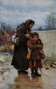 Grand-mère et petit-enfant, années 1880, 1965 - Ivan Ivanovic Tvoroznikov