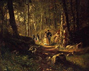 Promenade en forêt, 1869