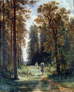 Chemin à travers les bois - Ivan Ivanovich Shishkin