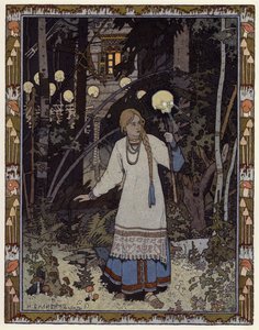 Illustration pour Vassilisa la Belle - Ivan Yakovlevich Bilibin