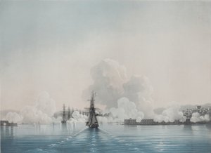 Sébastopol. Fort Constantin. Fort Nicolas, années 1850 - Ivan Konstantinovich Aivazovsky
