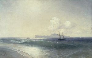 Port de Tallinn, 1898 - Ivan Konstantinovich Aivazovsky