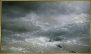 La Vague - Ivan Konstantinovich Aivazovsky