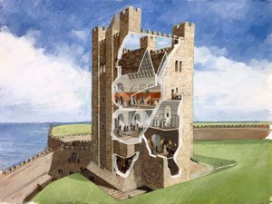 Château de Scarborough, 14ème siècle, 1990-2010