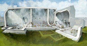 La maison de bain à la ville romaine de Wroxeter, 2e siècle, vers 1990-2010 - Ivan Lapper