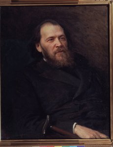 Portrait du poète Iakov Polonski - Ivan Nikolaevich Kramskoy