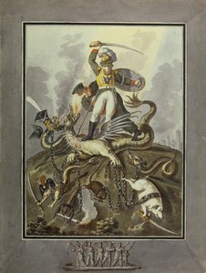 1812. Allégorie - Ivan Philippovich Tupylev