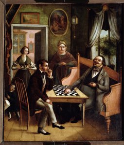 Les joueurs de dames