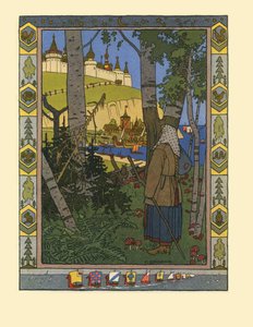 Illustration pour le conte de fées La Plume de Finist le Faucon, 1901-1902