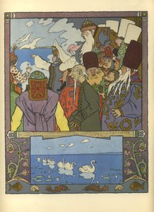 Ivan Tsarevitch et la princesse grenouille - Ivan Yakovlevich Bilibin