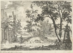 Paysage arcadien