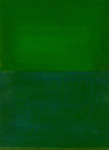 Espace, Temps, Mouvement, Vert, 2010 - Izabella Godlewska de Aranda