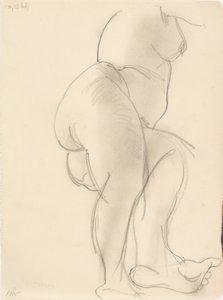 Modèle féminin, allongée - J.A. Jerichau