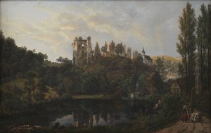 La ruine du château à Tharandt - Johan Christian Dahl