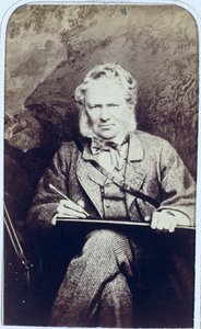 Portrait de Sir Edwin Landseer (1802-73) - J.C. Watkins