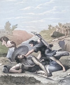 David et Goliath - J.F.C. (after) Reckleben