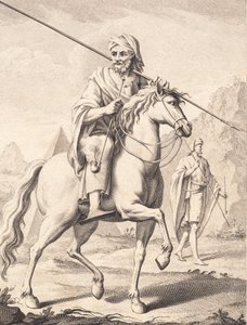 Un Arabe à cheval - J.F. Clemens