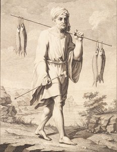 Un pêcheur arabe