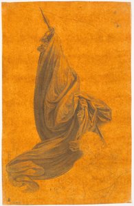 Drapeau et porte-drapeau légèrement esquissé - J.F. Clemens