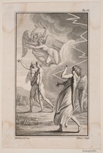 Illustration de "Adam et Ève" de Johannes Ewald V - J.F. Clemens