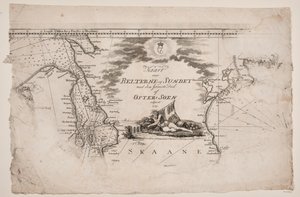 Carte des Détroits et du Sund - J.F. Clemens