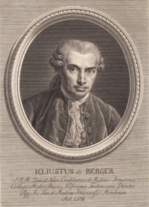 Portrait du médecin Johan von Berger - J.F. Clemens
