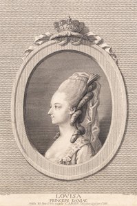 Princesse Louise, épouse de Carl de Hesse - J.F. Clemens