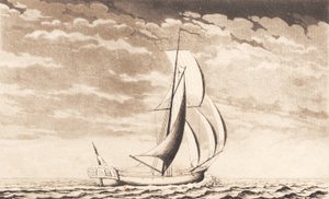 Suite de navires. Chasse royale - J.F. Clemens