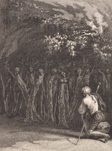 Les hommes de bois en prière le jour du dieu incompréhensible