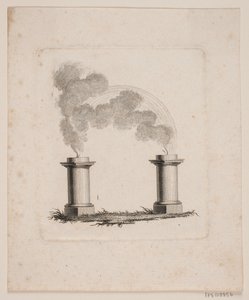Vignette représentant deux autels d