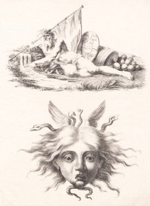 Øresund. Tête de Méduse - J.F. Clemens