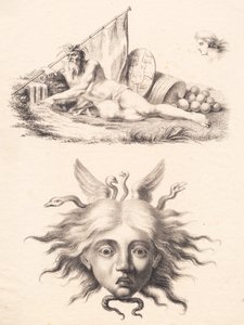 Øresund. Tête de Méduse - J.F. Clemens