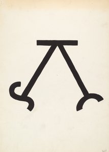 Marque de bétail, vers 1936 - J.Henry Marley