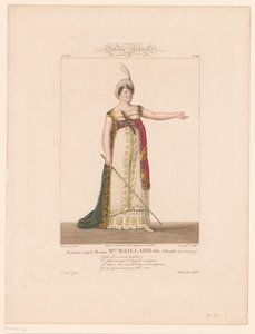 Portrait de Marie-Thérèse Davoux dans le rôle d