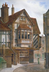 Maisons à Bishopsgate, Londres, 1860 - JL Stewart