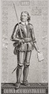 Oliver Cromwell (1599-1658) tiré de 