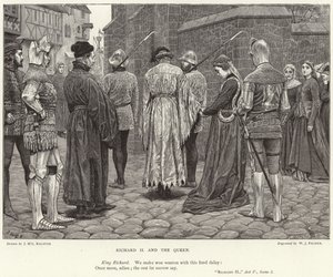Richard II et la Reine, Richard II, Acte V, Scène I