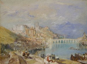 Blois, vers 1830 - Joseph Mallord William Turner