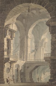 Prison sombre - Joseph Mallord William Turner