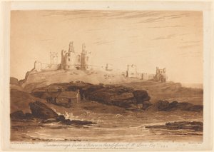 Château de Dunstanborough, publié en 1808
