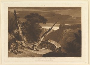 De la Reine des Fées de Spenser (Liber Studiorum, partie VII, planche 36, juin 1811) - Joseph Mallord William Turner