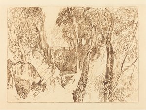 Moulin près de la Grande Chartreuse - Joseph Mallord William Turner