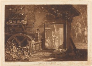 Moulin de Pembury, Kent, publié en 1808