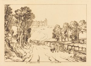 Colline de Sainte-Catherine près de Guilford, publié 1811